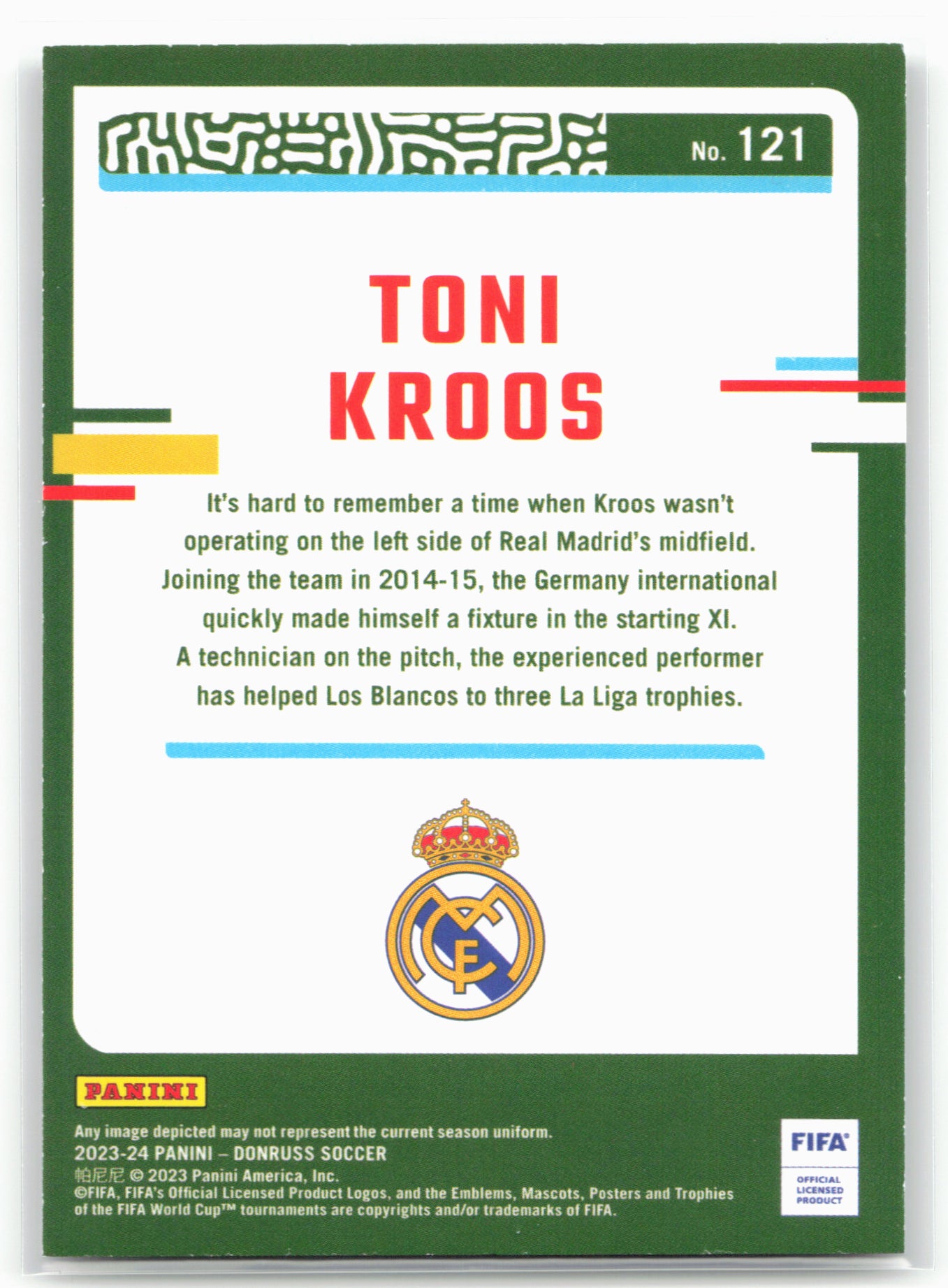 2023-24 Donruss #121 Toni Kroos Silver