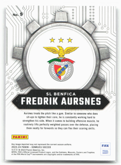 2023-24 Donruss #9 Fredrik Aursnes Craftsmen