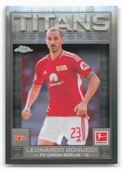 2023-24 Topps Chrome Bundesliga #TI-1 Leonardo Bonucci Titans