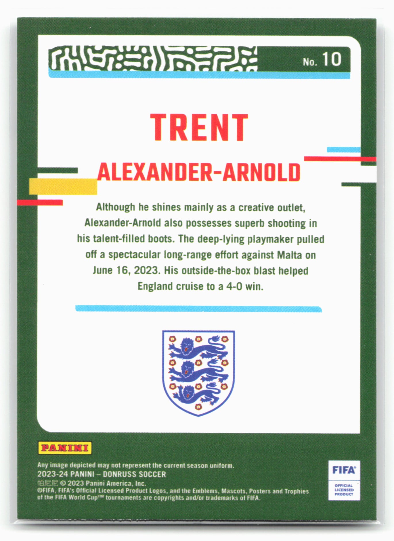 2023-24 Donruss #10 Trent Alexander-Arnold Silver