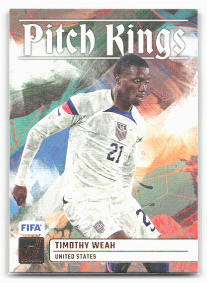 2023-24 Donruss #16 Timothy Weah Pitch Kings