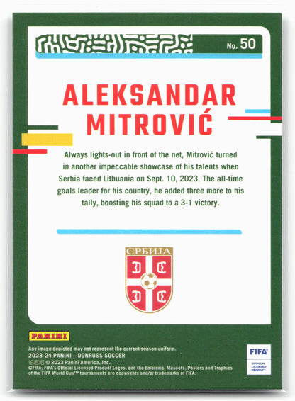 2023-24 Donruss #50 Aleksandar Mitrovic Silver