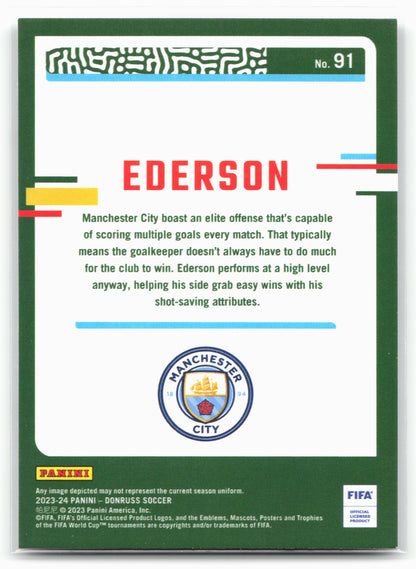 2023-24 Donruss #91 Ederson Silver