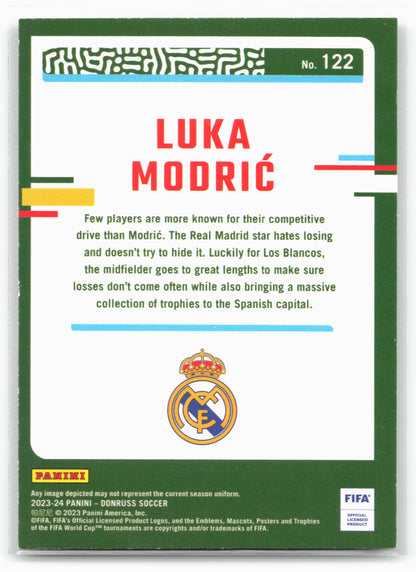 2023-24 Donruss #122 Luka Modric Silver 25996