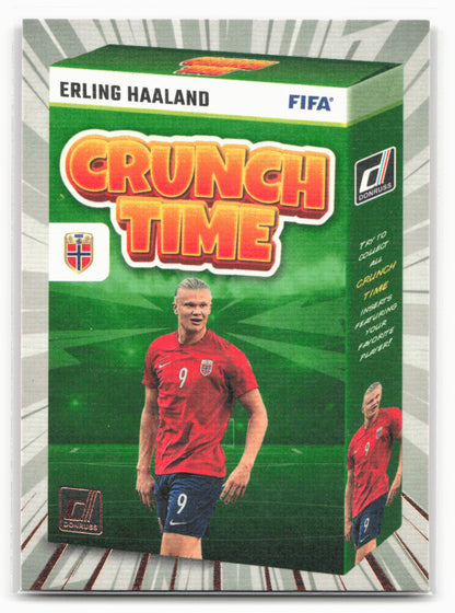 2023-24 Donruss #22 Erling Haaland Crunch Time 25997