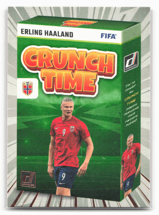 2023-24 Donruss #22 Erling Haaland Crunch Time 25997