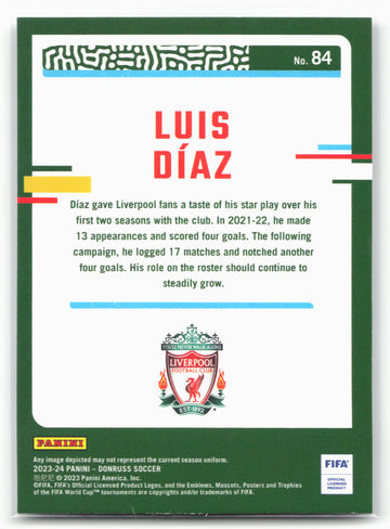 
2023-24 Donruss #84 Luis Diaz Silver