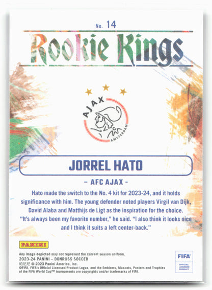 2023-24 Donruss #14 Jorrel Hato Rookie Kings