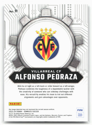 
2023-24 Donruss #11 Alfonso Pedraza Craftsmen
