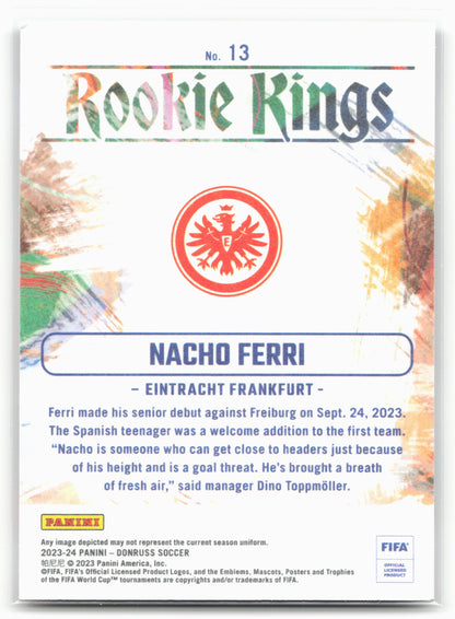 2023-24 Donruss #13 Nacho Ferri Rookie Kings