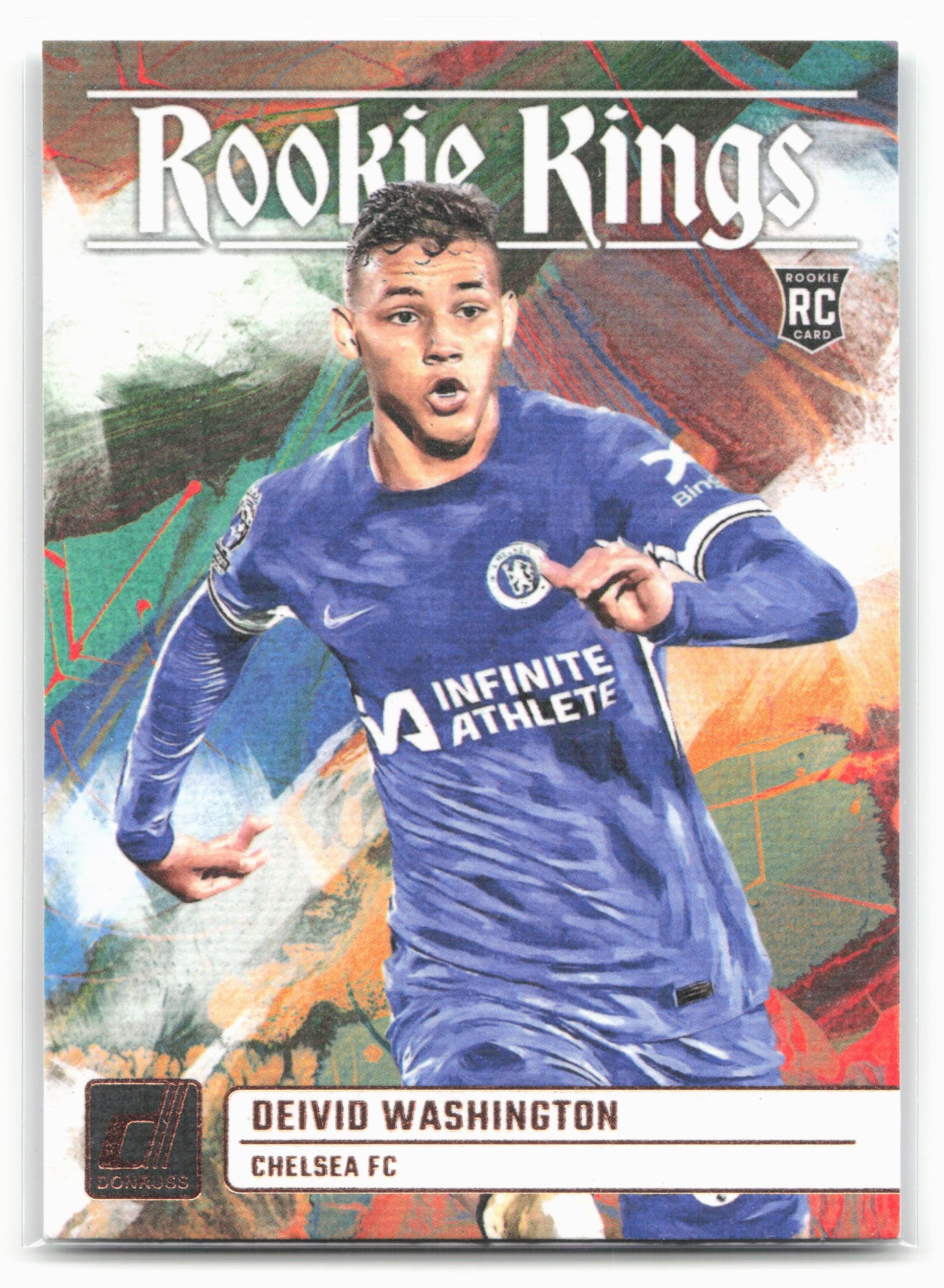 2023-24 Donruss #11 Deivid Washington Rookie Kings