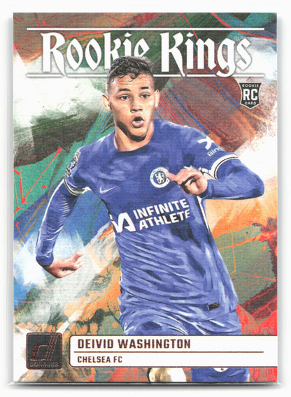 2023-24 Donruss #11 Deivid Washington Rookie Kings