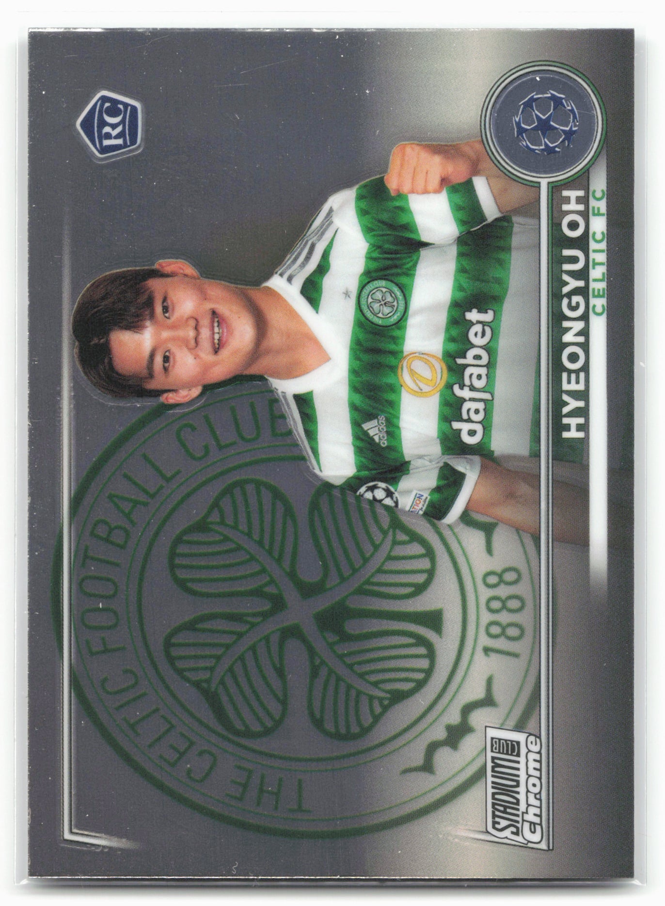 2022-23 Stadium Club Chrome UEFA Club Competitions #91 Hyeongyu Oh