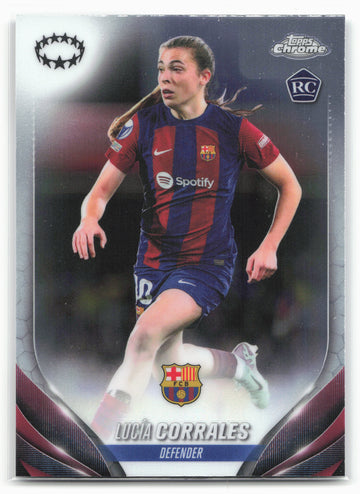 
2023-24 Topps Chrome UEFA Women's Champions League #19 Lucía Corrales