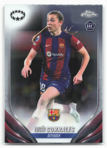 2023-24 Topps Chrome UEFA Women's Champions League #19 Lucía Corrales