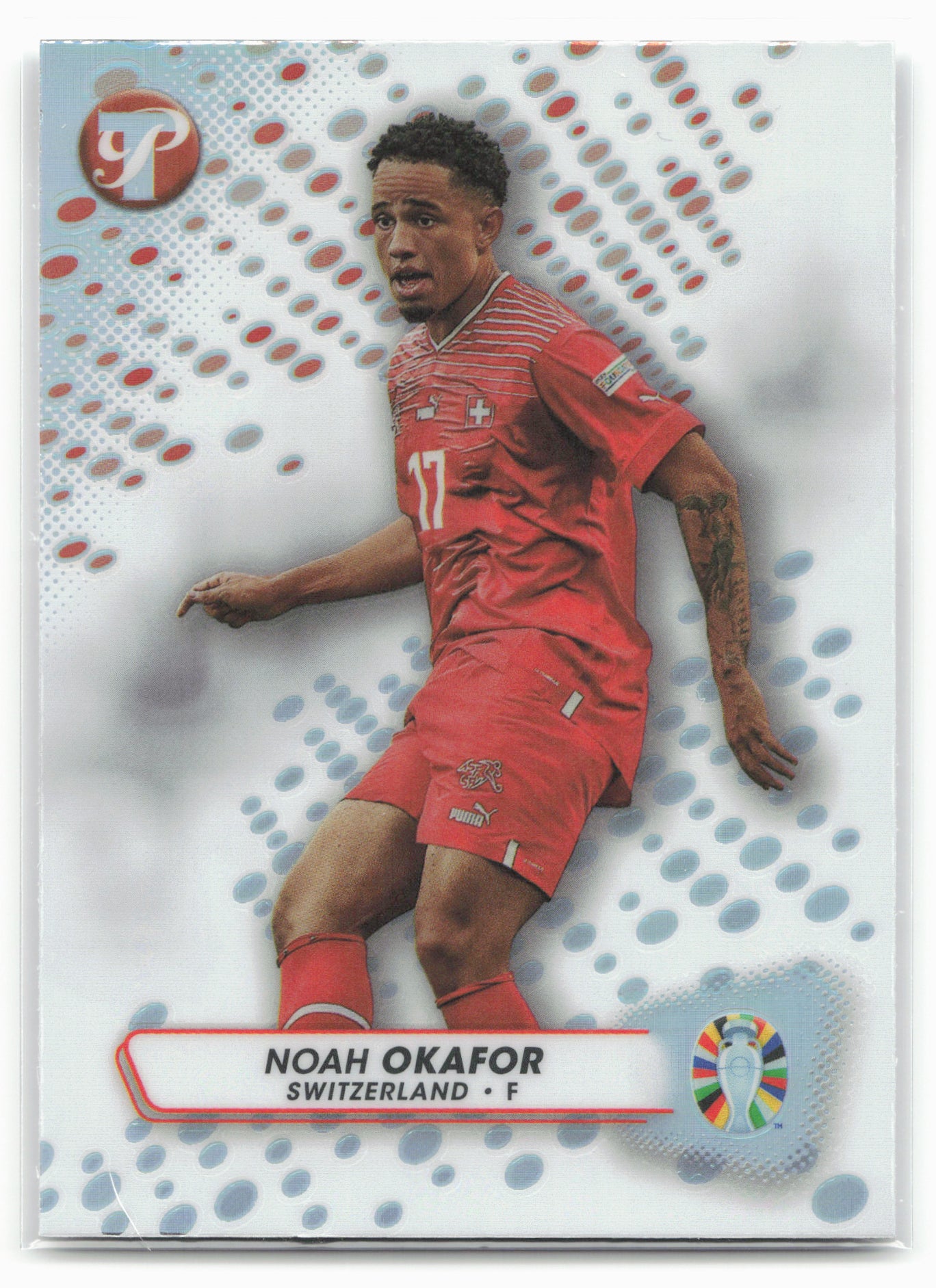 2023 Topps Pristine Road To Euro 2024 #184 Noah Okafor Refractor
