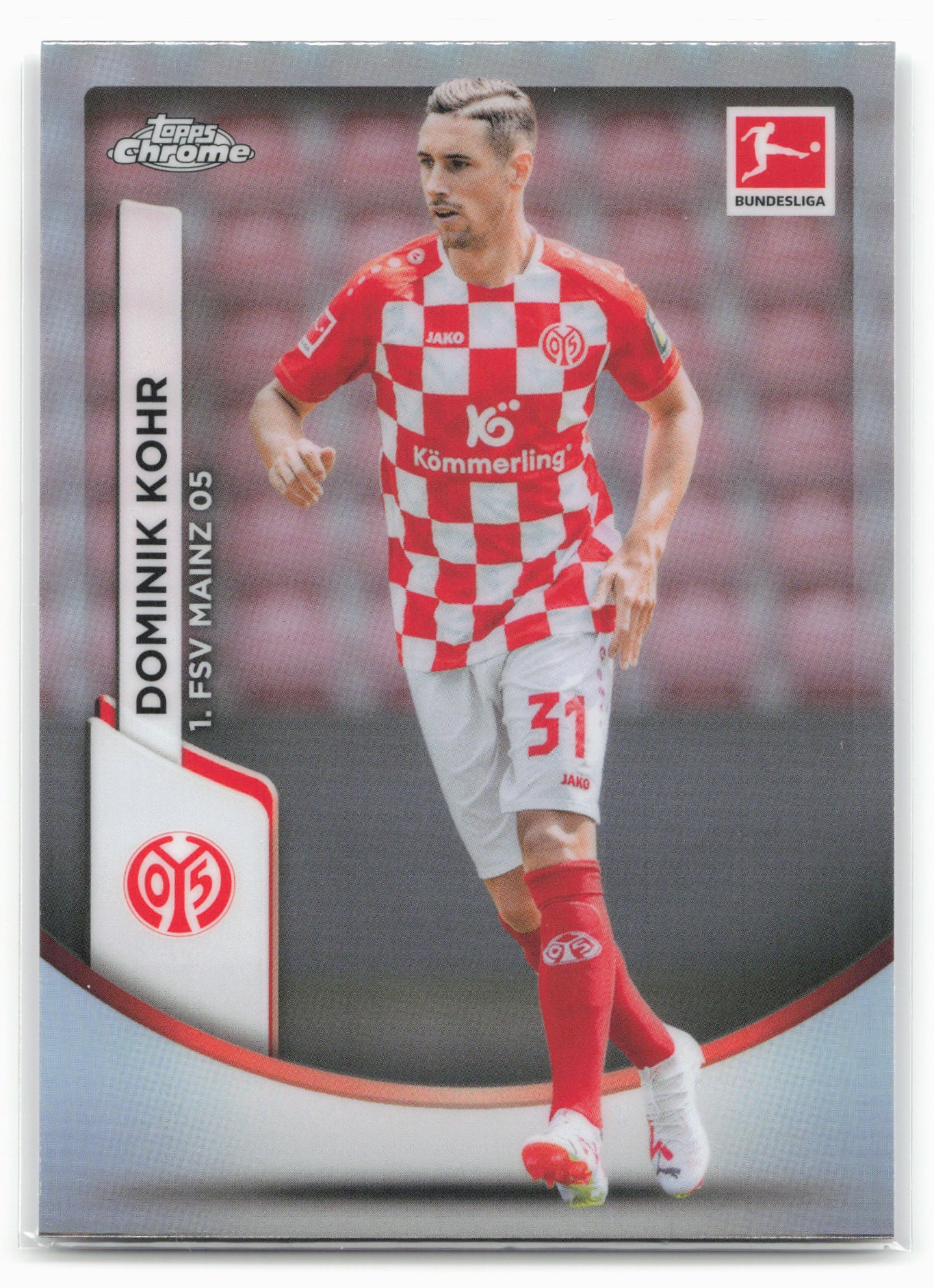 2023-24 Topps Chrome Bundesliga #73 Dominik Kohr Refractor