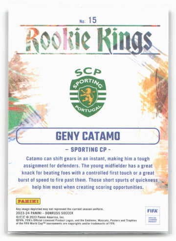 
2023-24 Donruss #15 Geny Catamo Rookie Kings