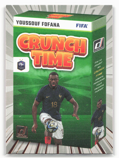 2023-24 Donruss #25 Youssouf Fofana Crunch Time
