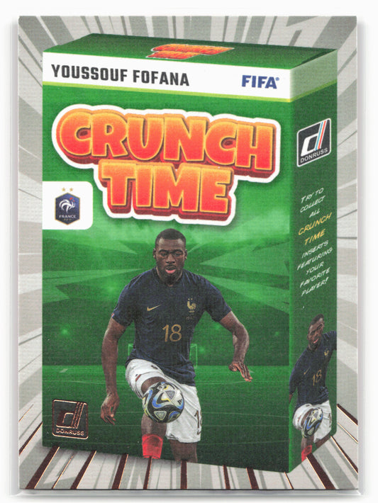 2023-24 Donruss #25 Youssouf Fofana Crunch Time