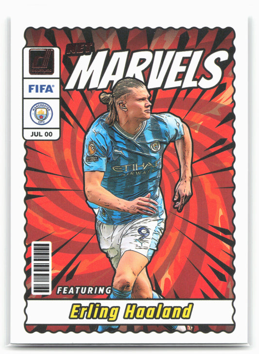2023-24 Donruss #11 Erling Haaland Net Marvels