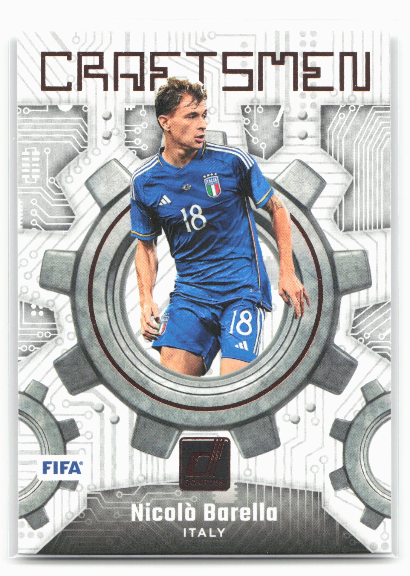 2023-24 Donruss #10 Nicolo Barella Craftsmen