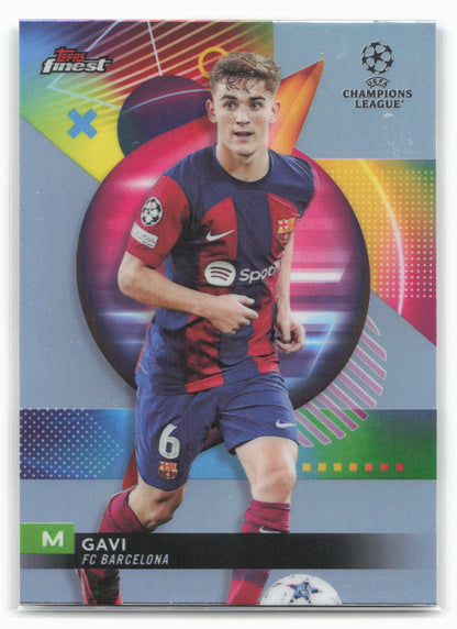 2023-24 Finest UEFA Club Competitions #110 Gavi Refractor