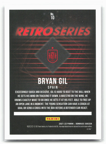 2021-22 Donruss #10 Bryan Gil Retro Series Press Proof
