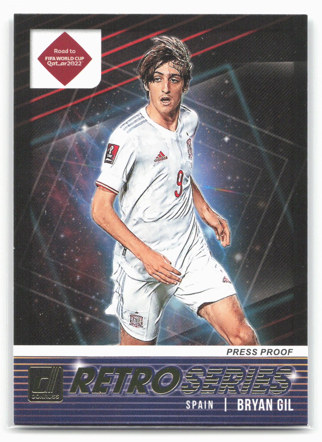 2021-22 Donruss #10 Bryan Gil Retro Series Press Proof
