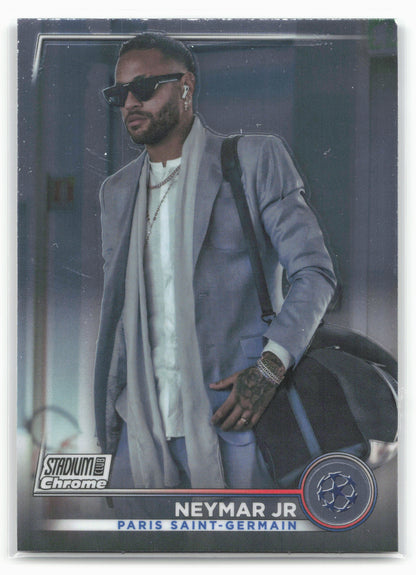 2022-23 Stadium Club Chrome UEFA Club Competitions #69 Neymar Jr