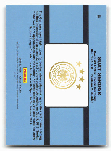 
2021-22 Donruss #18 Suat Serdar 1991 Donruss Tribute Press Proof