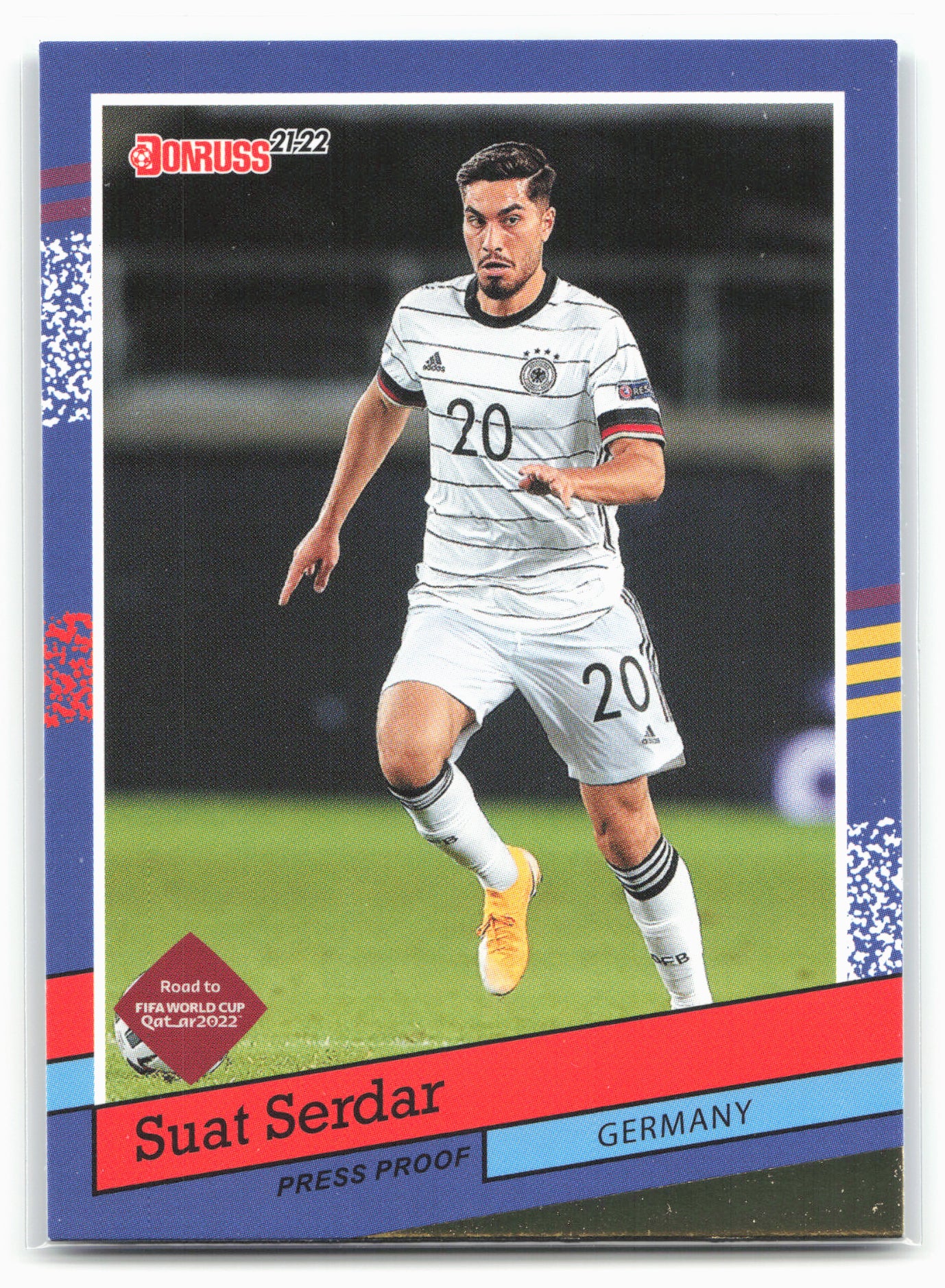 2021-22 Donruss #18 Suat Serdar 1991 Donruss Tribute Press Proof
