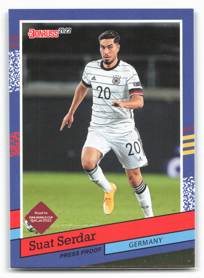 2021-22 Donruss #18 Suat Serdar 1991 Donruss Tribute Press Proof
