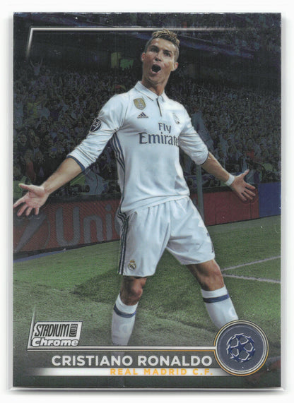 2022-23 Stadium Club Chrome UEFA Club Competitions #7 Cristiano Ronaldo 26045