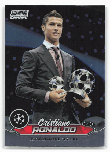 2023-24 Stadium Club Chrome UEFA Champions League #7 Cristiano Ronaldo