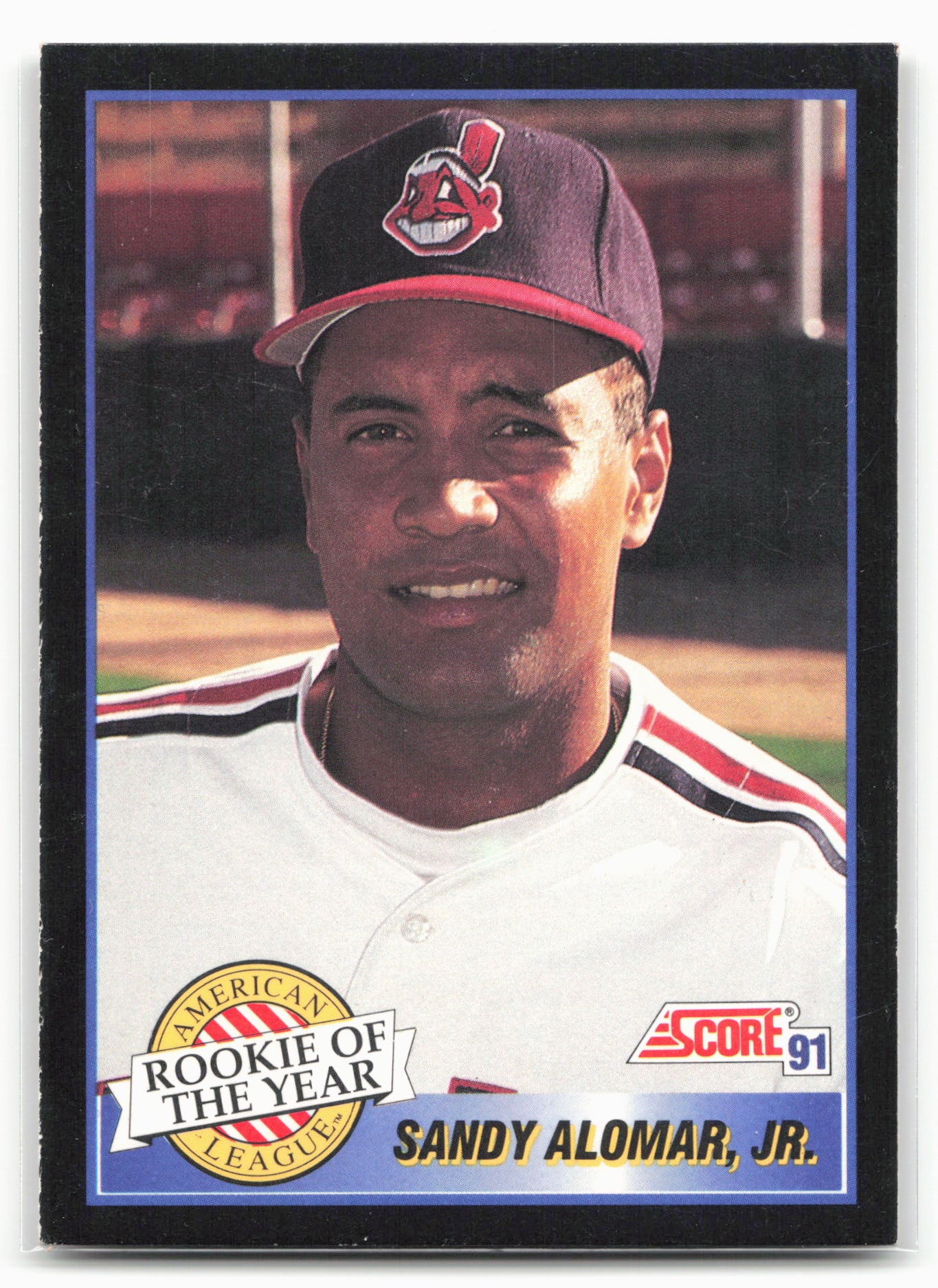 1991 Score #879 Sandy Alomar, Jr.
