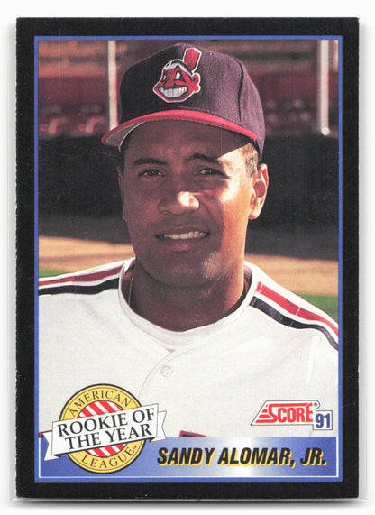 1991 Score #879 Sandy Alomar, Jr.