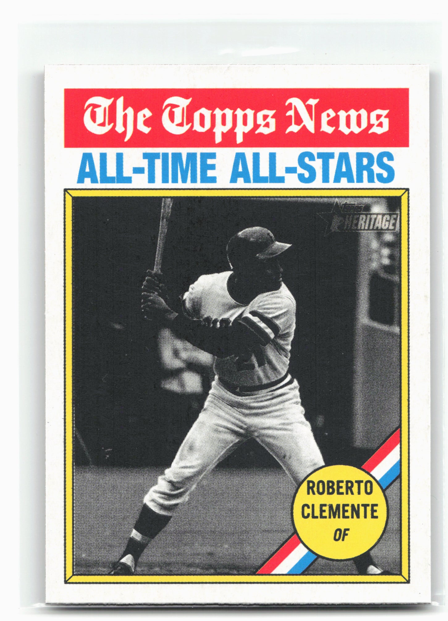2025 Topps Heritage #345 Roberto Clemente