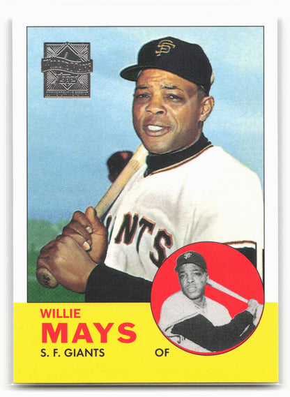 1997 Topps #17 Willie Mays Willie Mays Commemorative Reprints