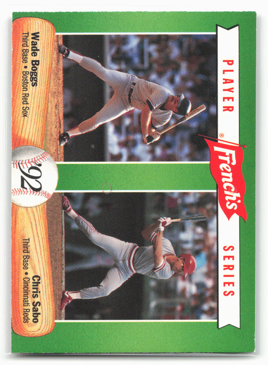 1992 French's #14 Wade Boggs / Chris Sabo