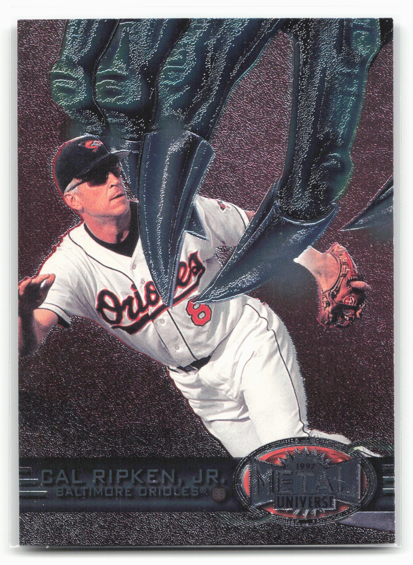 1997 Metal Universe #8 Cal Ripken Jr.
