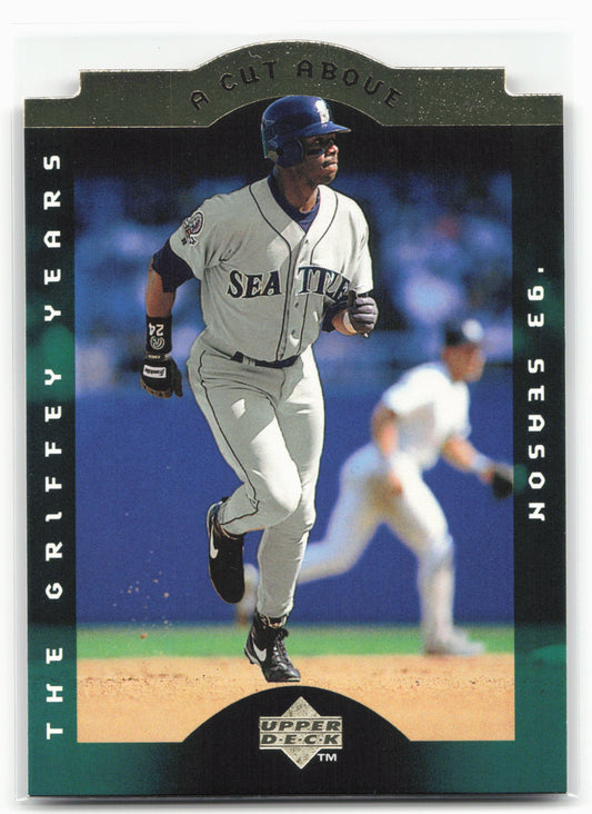 1996 Collector's Choice #CA5 Ken Griffey Jr. Ken Griffey Jr.: A Cut Above