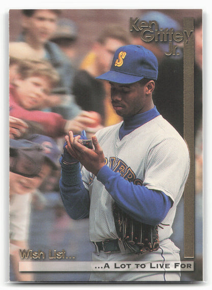 1995 Megacards Ken Griffey Jr. Wish List #10 Ken Griffey Jr.