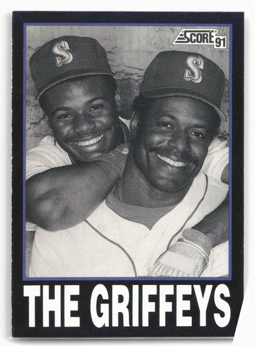1991 Score #841 The Griffeys