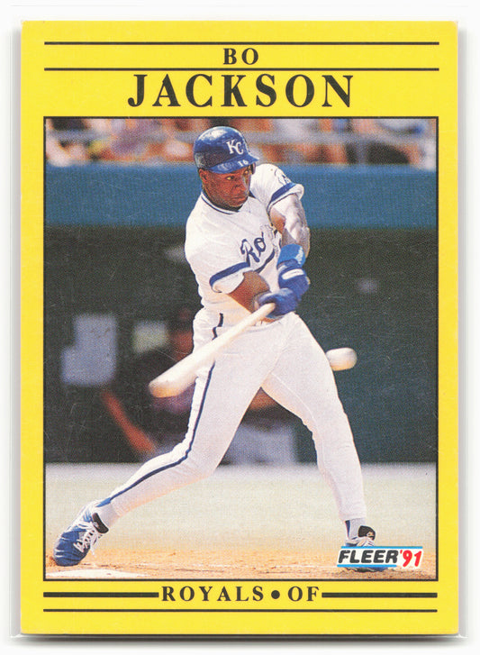 1991 Fleer #561b Bo Jackson