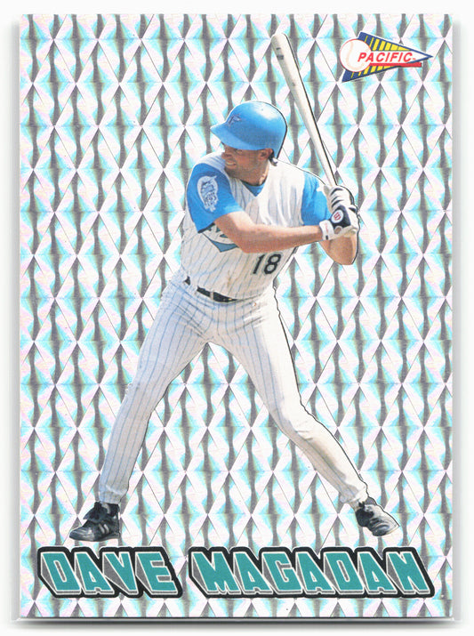 1993 Pacific Spanish #31 Dave Magadan Jugadores Calientes