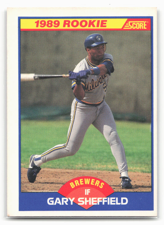 1989 Score #625 Gary Sheffield