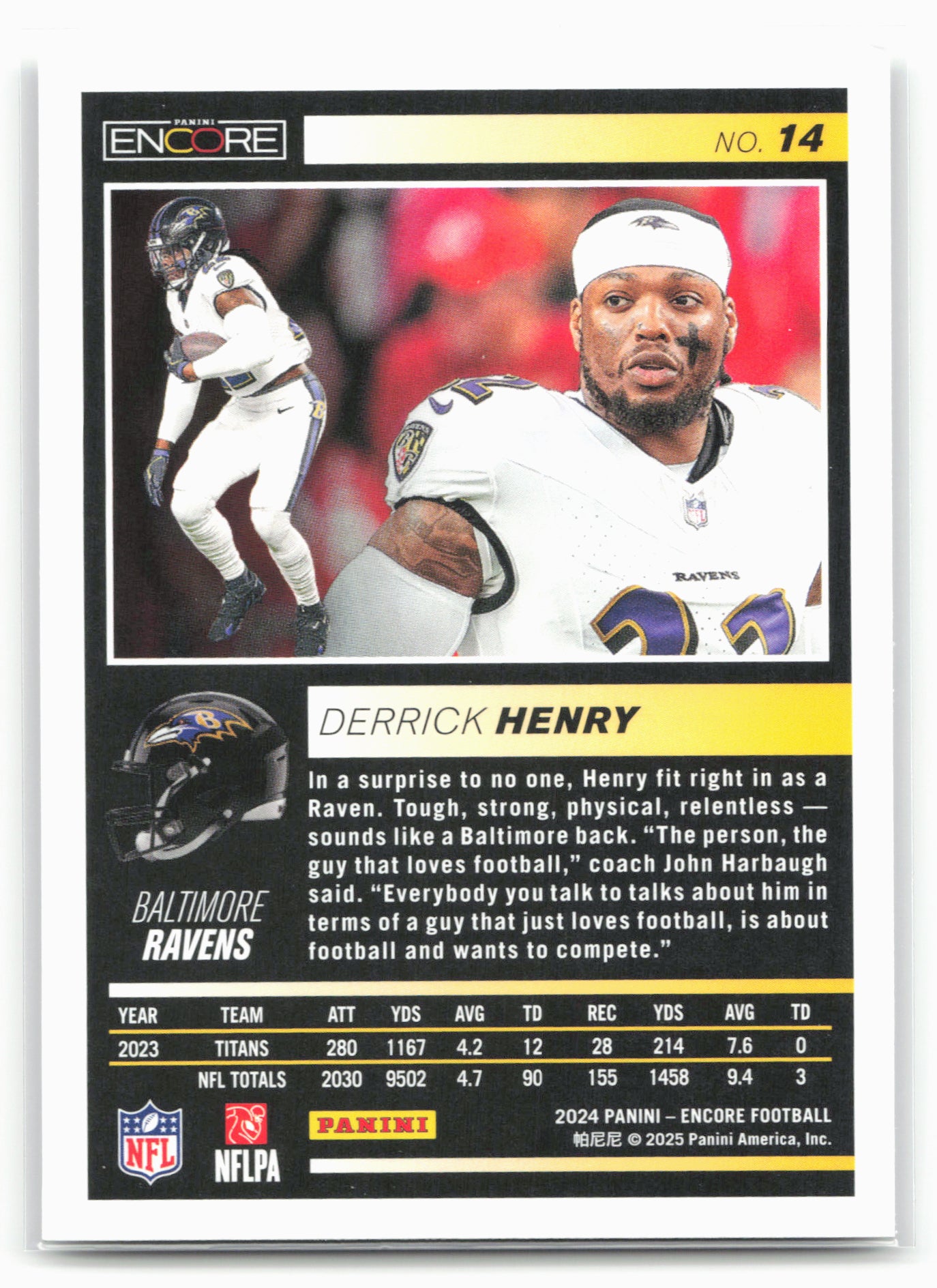 2024 Panini Encore #14 Derrick Henry