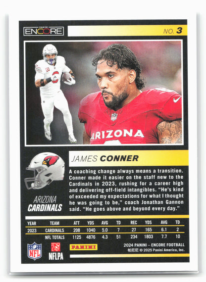 2024 Panini Encore #3 James Conner