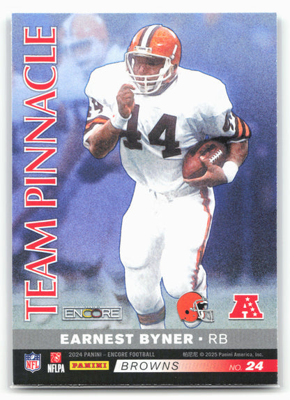 2024 Panini Encore #24 Earnest Byner / Eric Dickerson Team Pinnacle